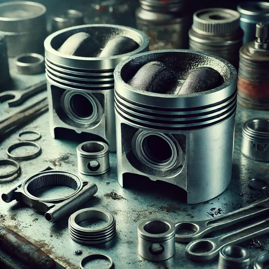Worn Piston Rings